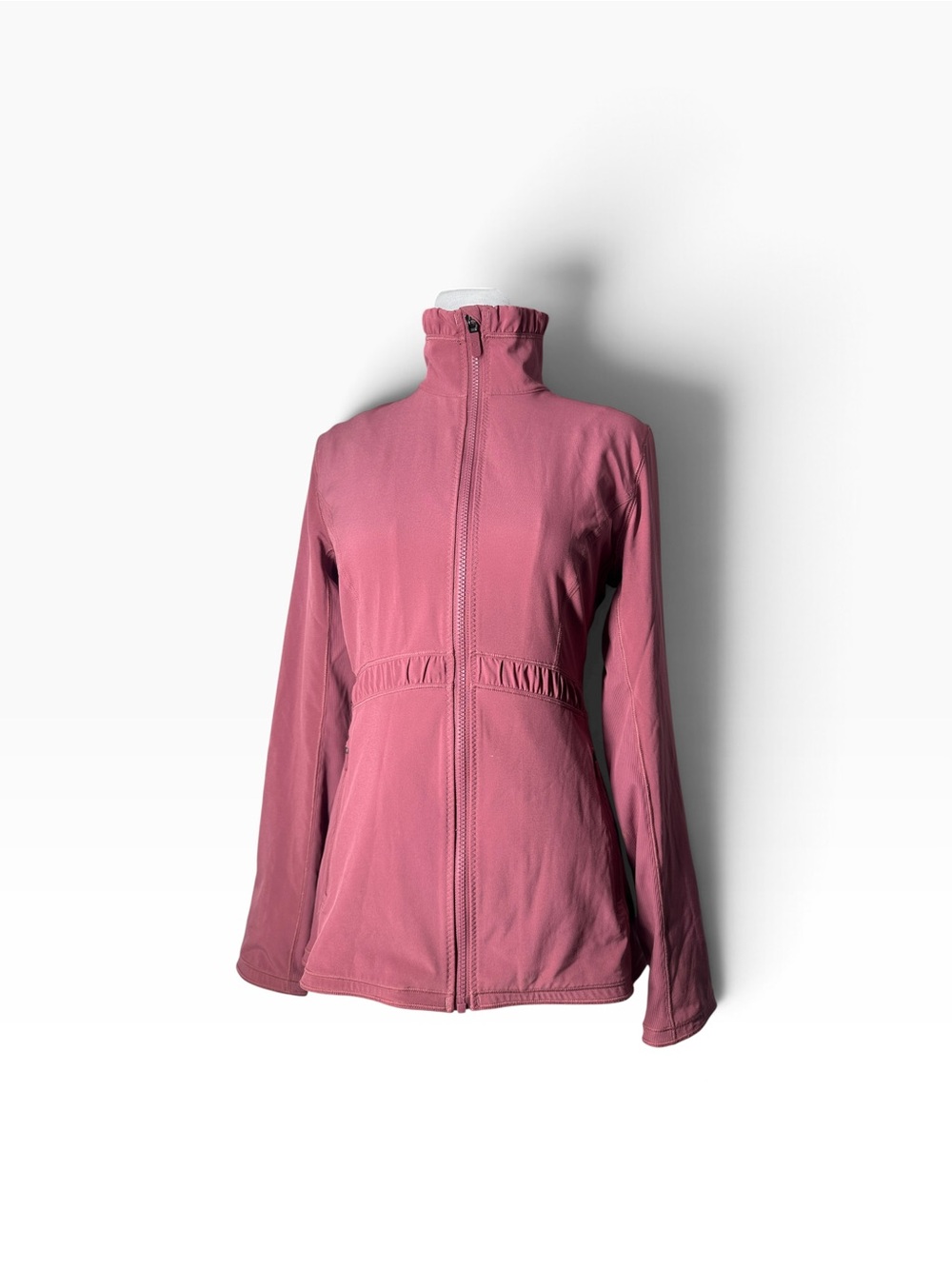 Lululemon Round Trip Jacket workout yoga lounge pink sz 6